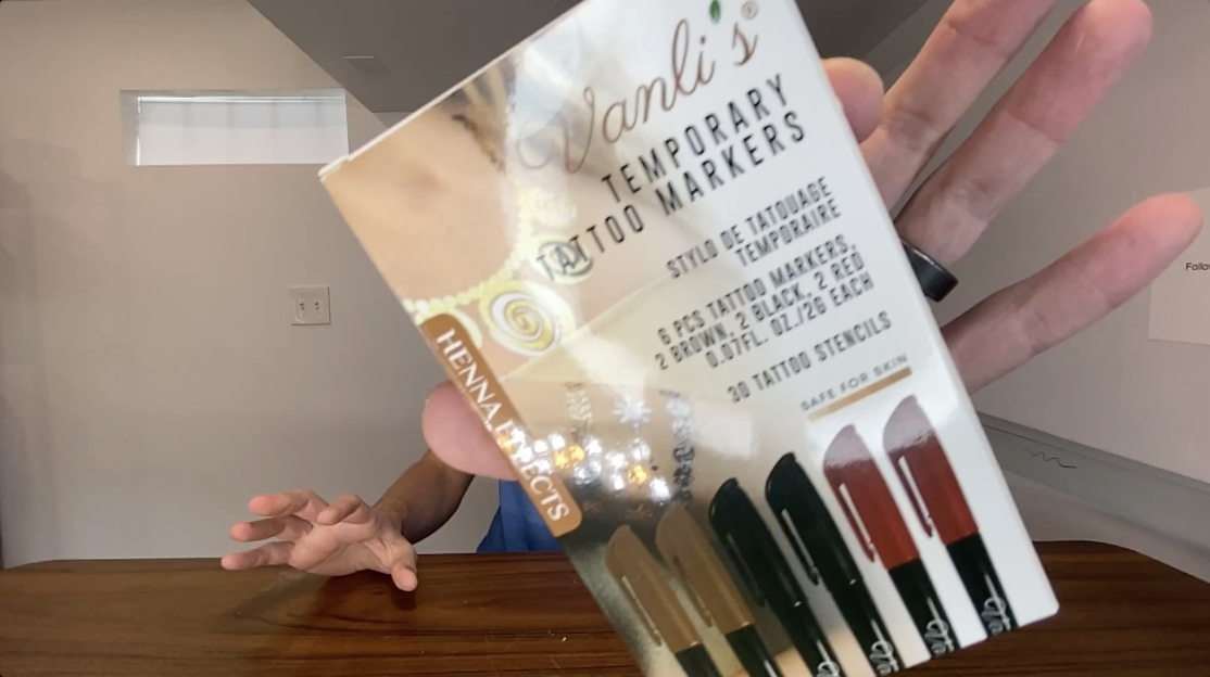 TESTING Vanli's Temporary Tattoo Markers & Stencils for Skin