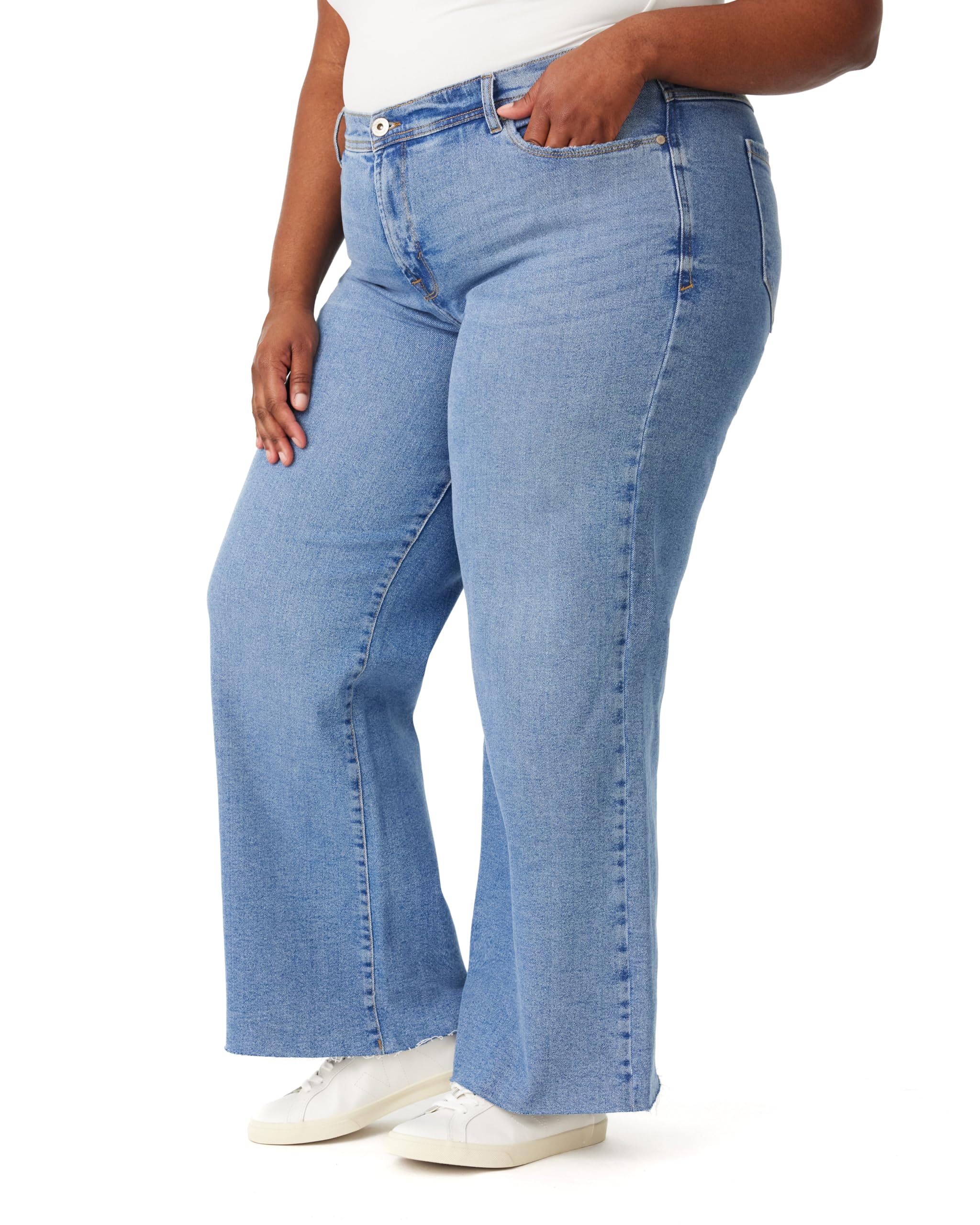 Snapklik.com : Kensie Jeans For Women The Kaya Vintage Straight High ...