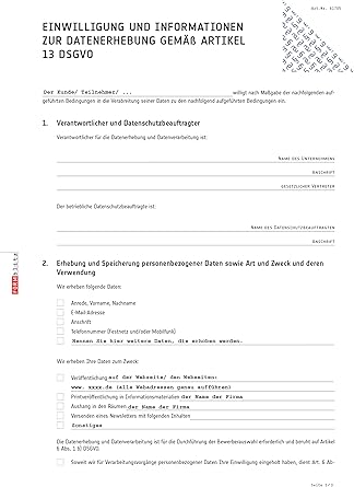 Einwilligungserklarung Zur Datennutzung Gemass Dsgvo Pdf Download Amazon De Software Einwilligungserklarung Zur Datennutzung Gemass Dsgvo Pdf Download Amazon De Software