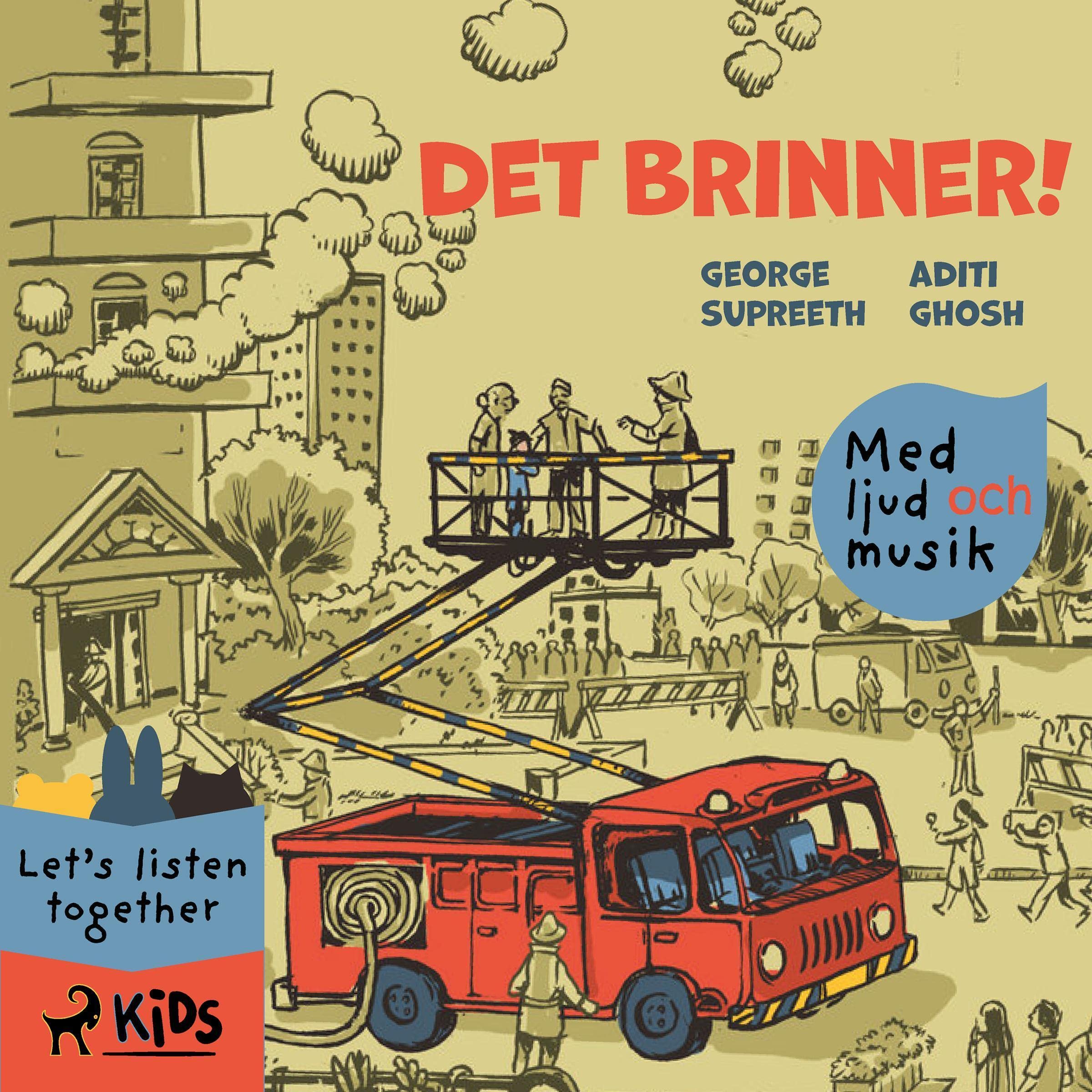 Cover art for Det brinner! - med ljud och musik