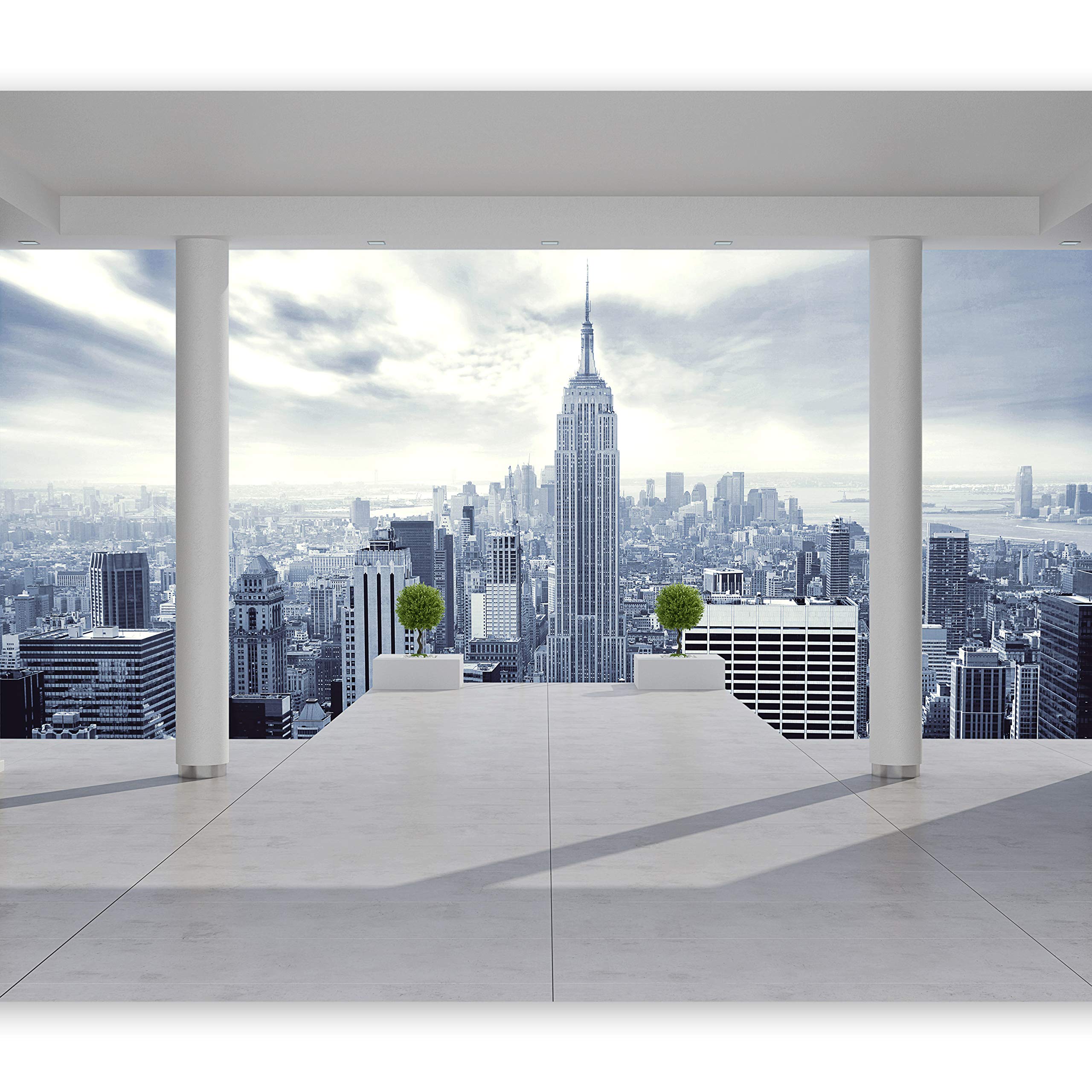 Wallpaper 200x140 cm - Non-woven - Murals - Wall - Mural - Photo - 3D - modern - architecture 10110904-25 โ image 1