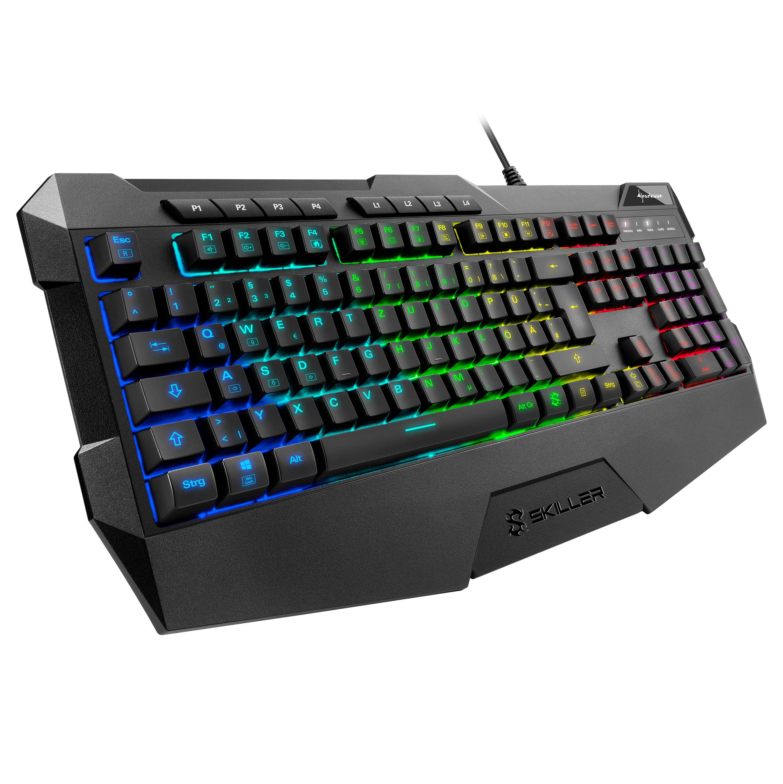 Sharkoon Skiller SGK4 Gaming Tastatur RGB