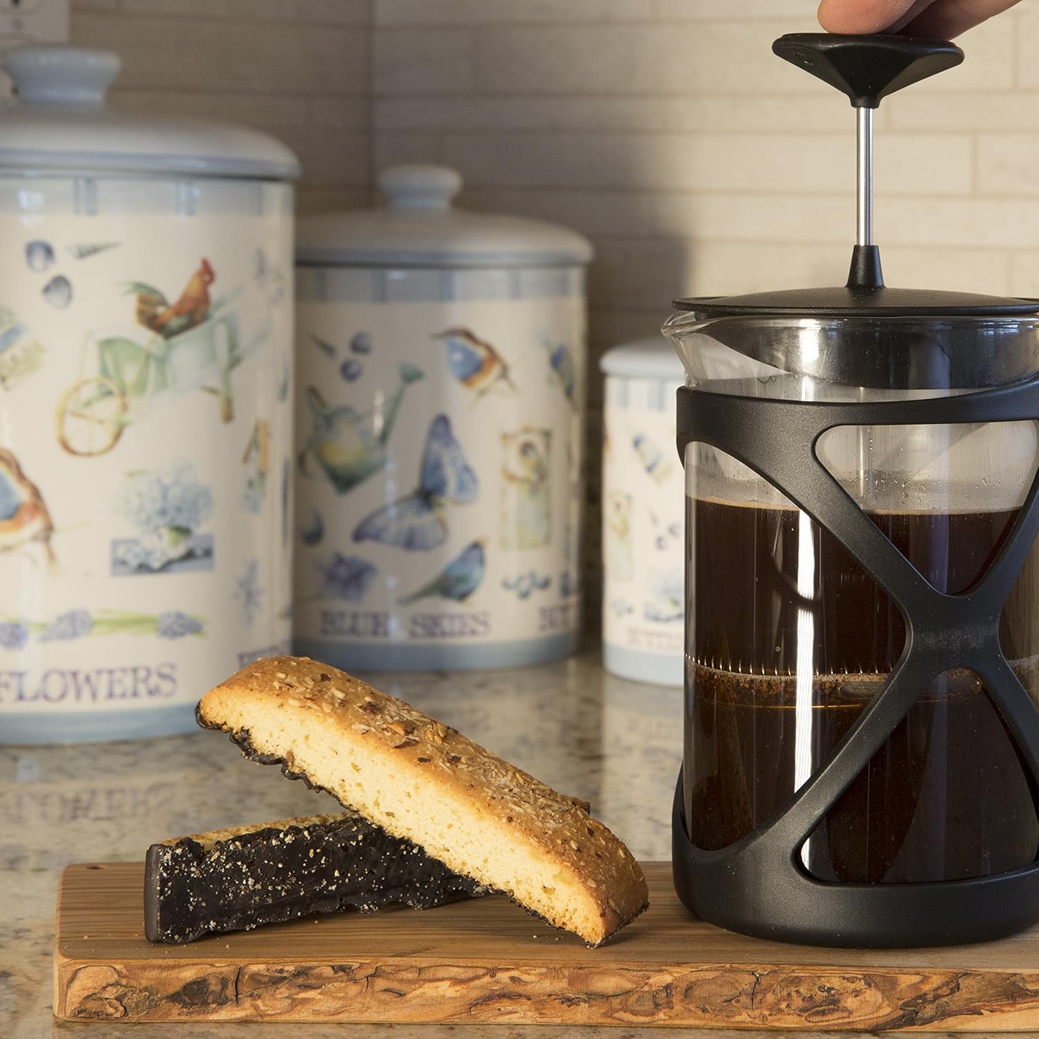 Primula 6CUP Tempo Rich, Non-Bitter Coffee-French Press Design-Easy to Use-Makes 6 Cups-Black (PCP-2306)
