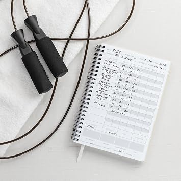 ZICOTO Ultimate Workout Journal - Complete Fitness Training Planner for Men and Women - Track PRs, Build Muscle & Dominate Your Workouts - Essential Gym Gear Accessories for Serious Weight Lifters