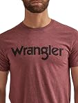 Wrangler Men's Western Crew Neck Short Sleeve Tee Shirt