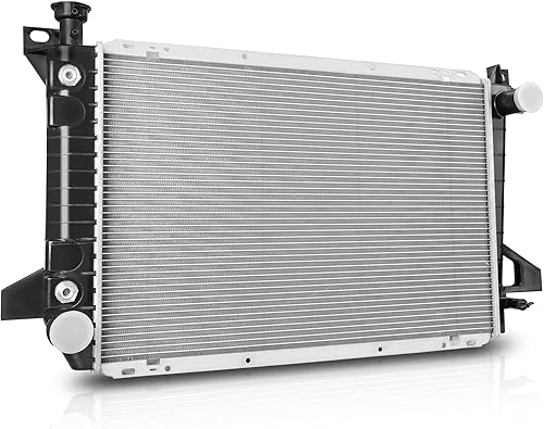 DWVO Radiador compatible con Ford F-150 F-200 F-250 F-250 HD F-350 Bronco 5.0L 5.8L V8 DWRD1083