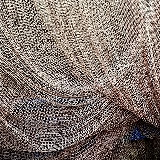Fishing Net - 1 Pack of 5' X 10' - Fishing Net Décor - Decorative Fishing Net Wall Decor - Nautical Fish Net - Fishing Net Decoration - Fish Net Decorative - Fishnet Décor - Sea Netting Décor