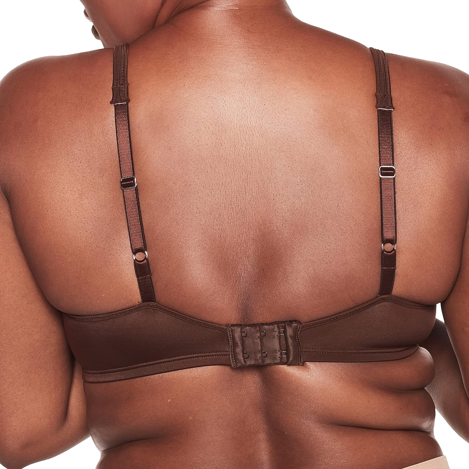 Bali Womens Passion for Comfort Minimizer Bra, Full-coverage Underwire Bra, Seamless Cups 38C Warm Cocoa Brown