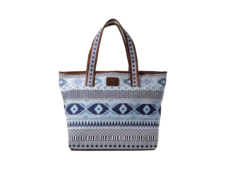 Ariat Madison Overnight Tote (Blue) Handbags