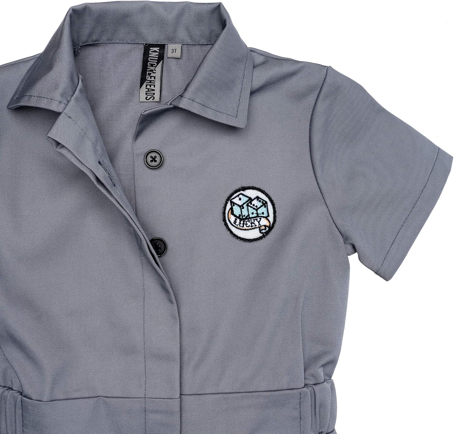 Born to Love Knuckleheads Kids Monkey Coverall Mechanic Photoshoot Overall for Boys & Girls Jumpsuit Baby Outfit