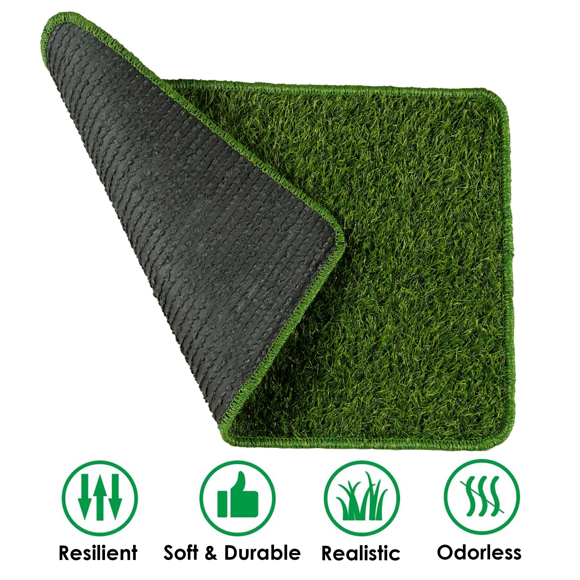 Story@Home Artificial Grass Mats - 2 Pack -8 Story@Home Artificial Grass Mats - 2 Pack -8