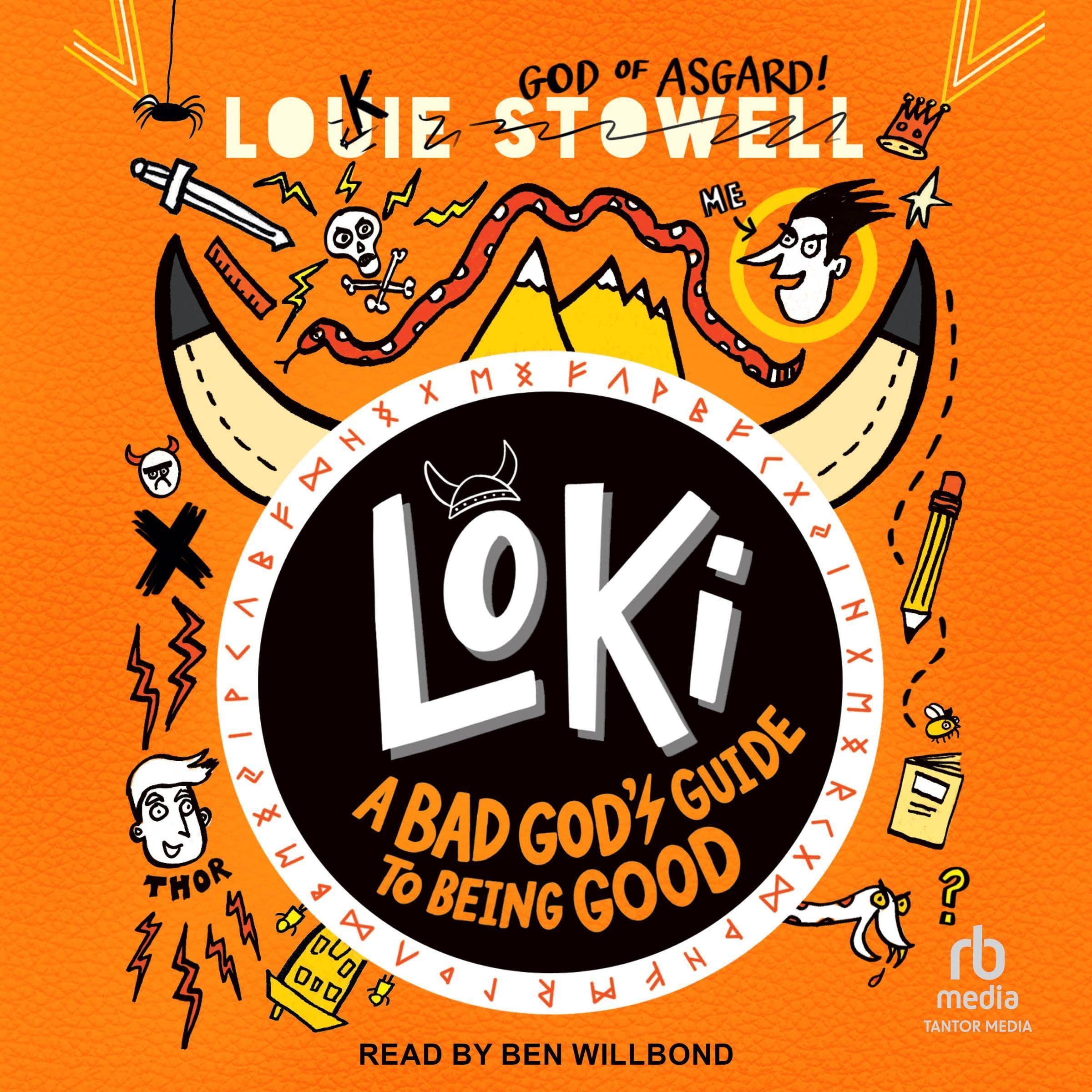 Cover art for Loki: A Bad God's Guide to Being Good