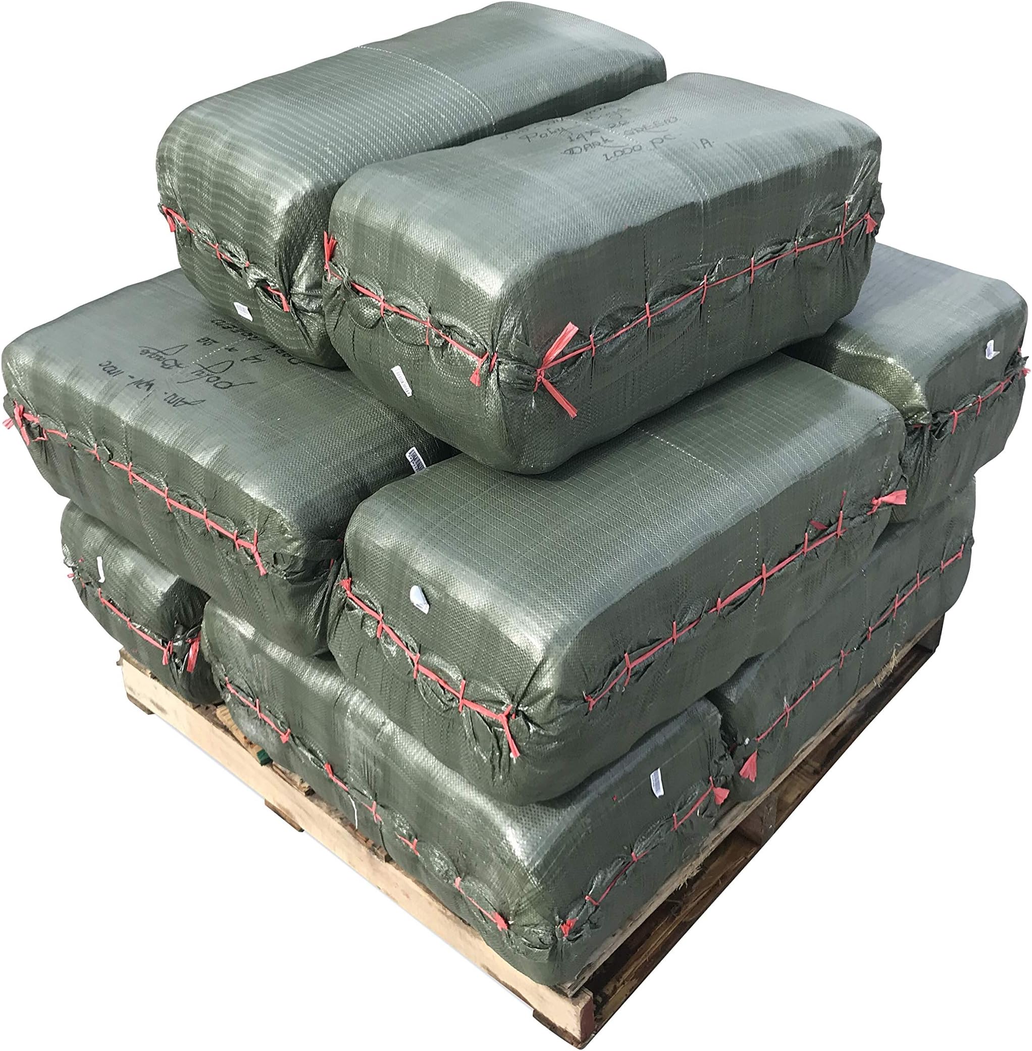 SandbaggyHeavy Duty Empty Sandbags For Flooding (14" X 26") - Poly Sand Bags - Flood Barrier, Weight, Construction, Earth Bag Homes - Reusable, UV Resistant - Tie Strings Attached (10,000 Bags)