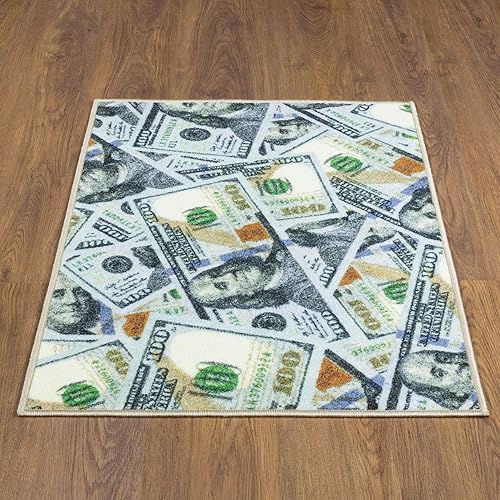 Miniatura 40 de Sweet Home Stores Alfombra lavable antideslizante con parte trasera de goma para cocina, pasillos, baño, entrada, dormitorio, 2 pies 3 pulgadas x 3