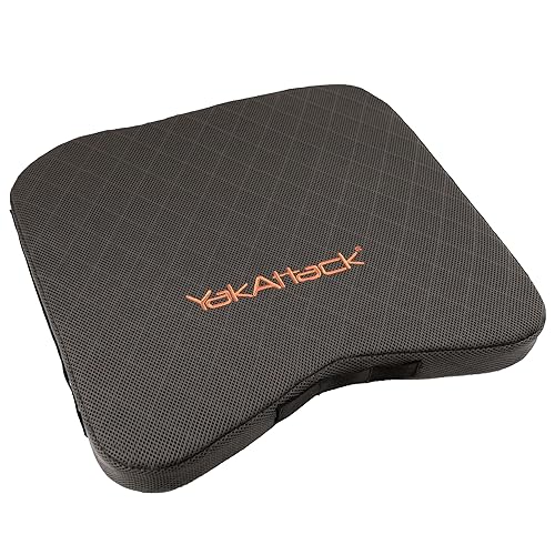 YakAttack MultiFlex Kayak Seat Cushion – Medium to Firm Dual-Density Firmness | Anti-Slip & Quick-Dry | Lightweight Kayak Seat Pad for Paddling, Fishing & Paddle Board Comfort | Universal Fit