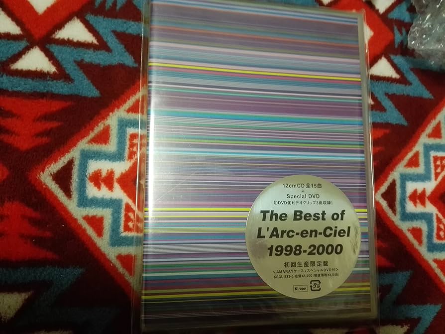 L'Arc～en～Ciel DVD・ベストアルバム まとめ売り Amazon.co.jp: CD+DVD The Best of L'Arc~en~Ciel BOX付き3巻