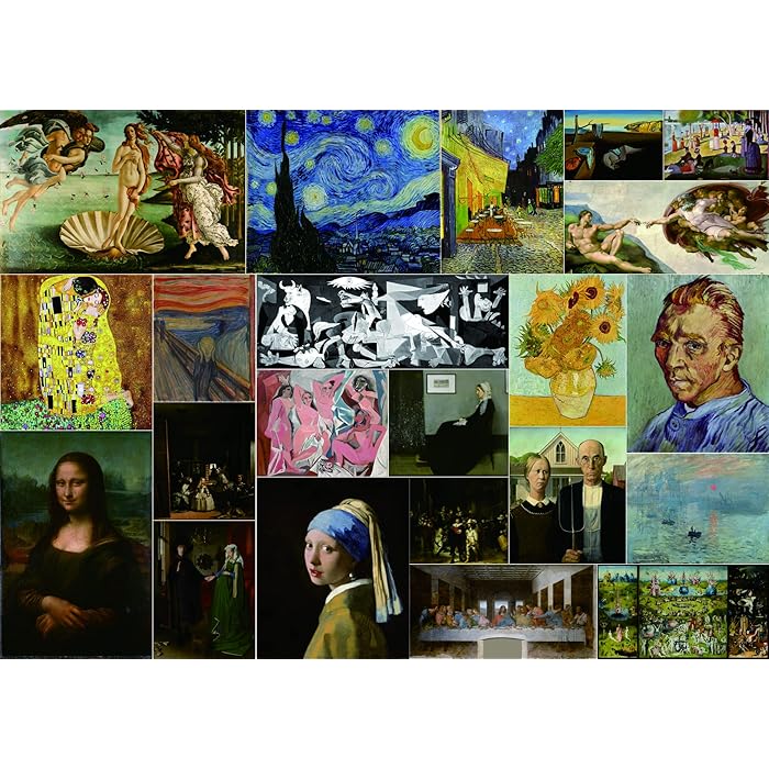 Buy Art Puzzles for Adults 1000 Piece, Famous Paintings Puzzles Fine