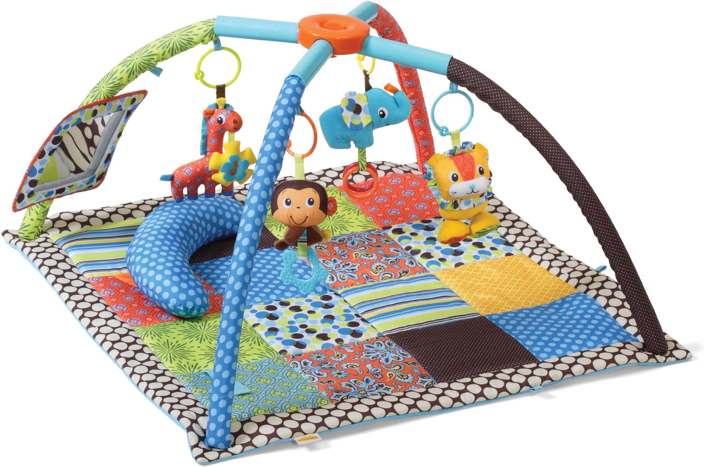 Infantino Twist and Fold Activity Gym, Vintage Boy