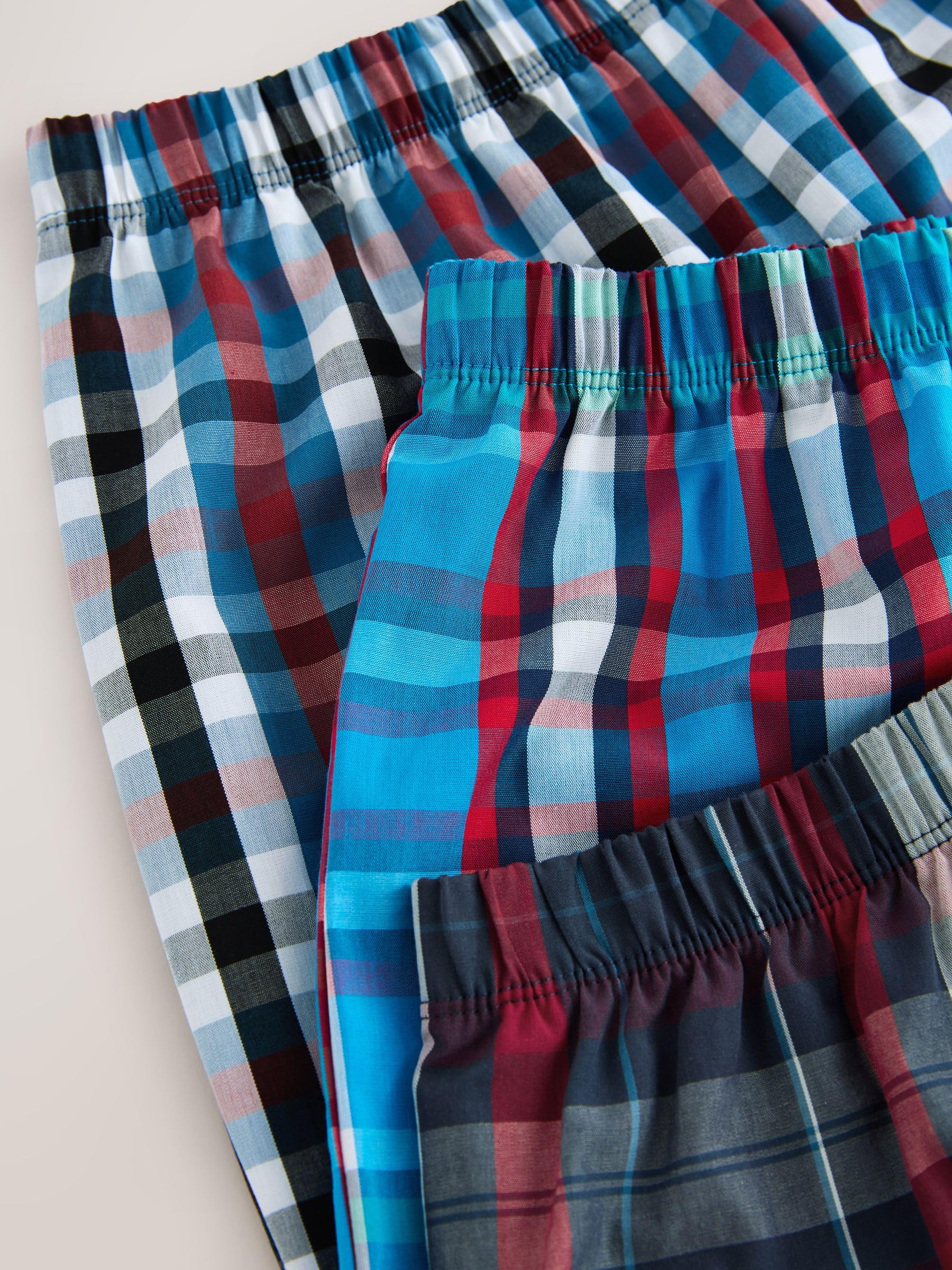 NEXT Jungen Kurze Schlafanzüge aus Webmaterial, 3er-Pack