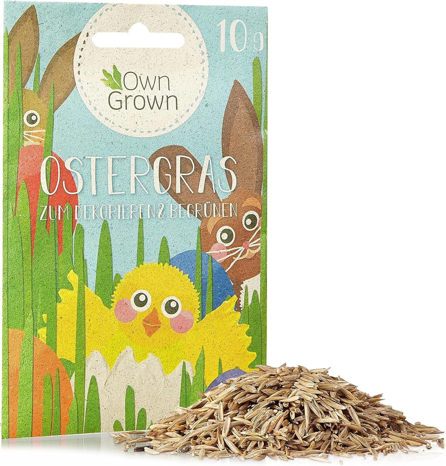 Easter Grass Seeds For Decorating And Greening 10g Beautiful Easter Grass for Growing on Windowsill Balcony in Pot and Bowl Catnip Seeds Easter Grass Seeds Premium Plant Seeds from OwnGrown