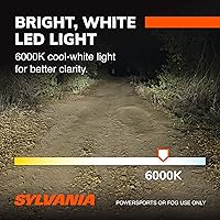 Vista 4 de Sylvania H11 LED Powersport Headlight Bulbs for Off-Road Use or Fog Lights - 2 Pack