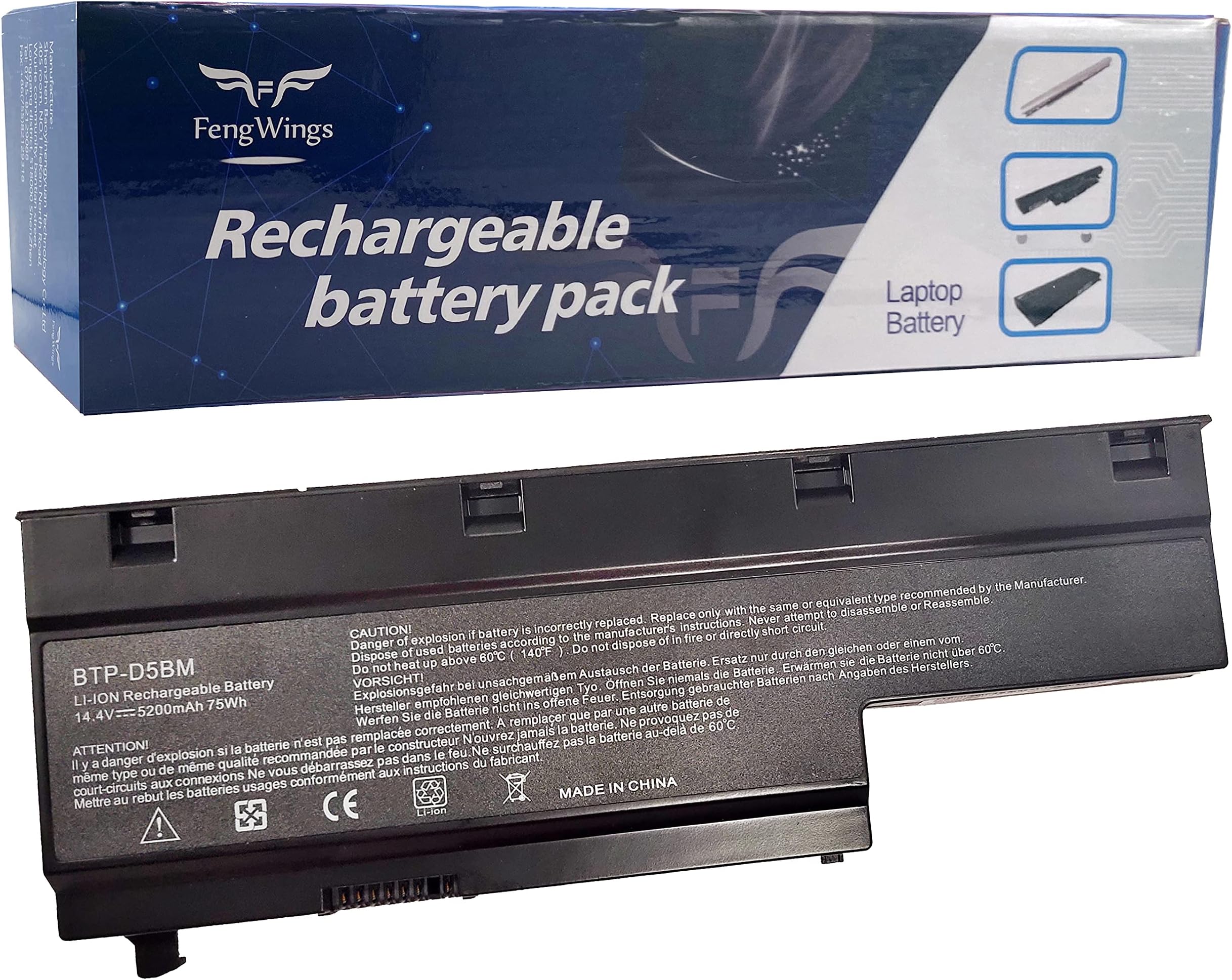 14.4V 4400mAh BTP-D5BM BTP-D4BM Replace Laptop Battery For Medion Akoya P7611 P7612 P7614 P7615 P7618 P7810 E7211 E7212 E7214 E7216 MD97476 MD98360 MD98410 MD97860 MD98160 MD97772