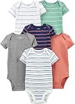 Simple Joys by Carter's Boys' 6-Pack Short-Sleeve Bodysuit