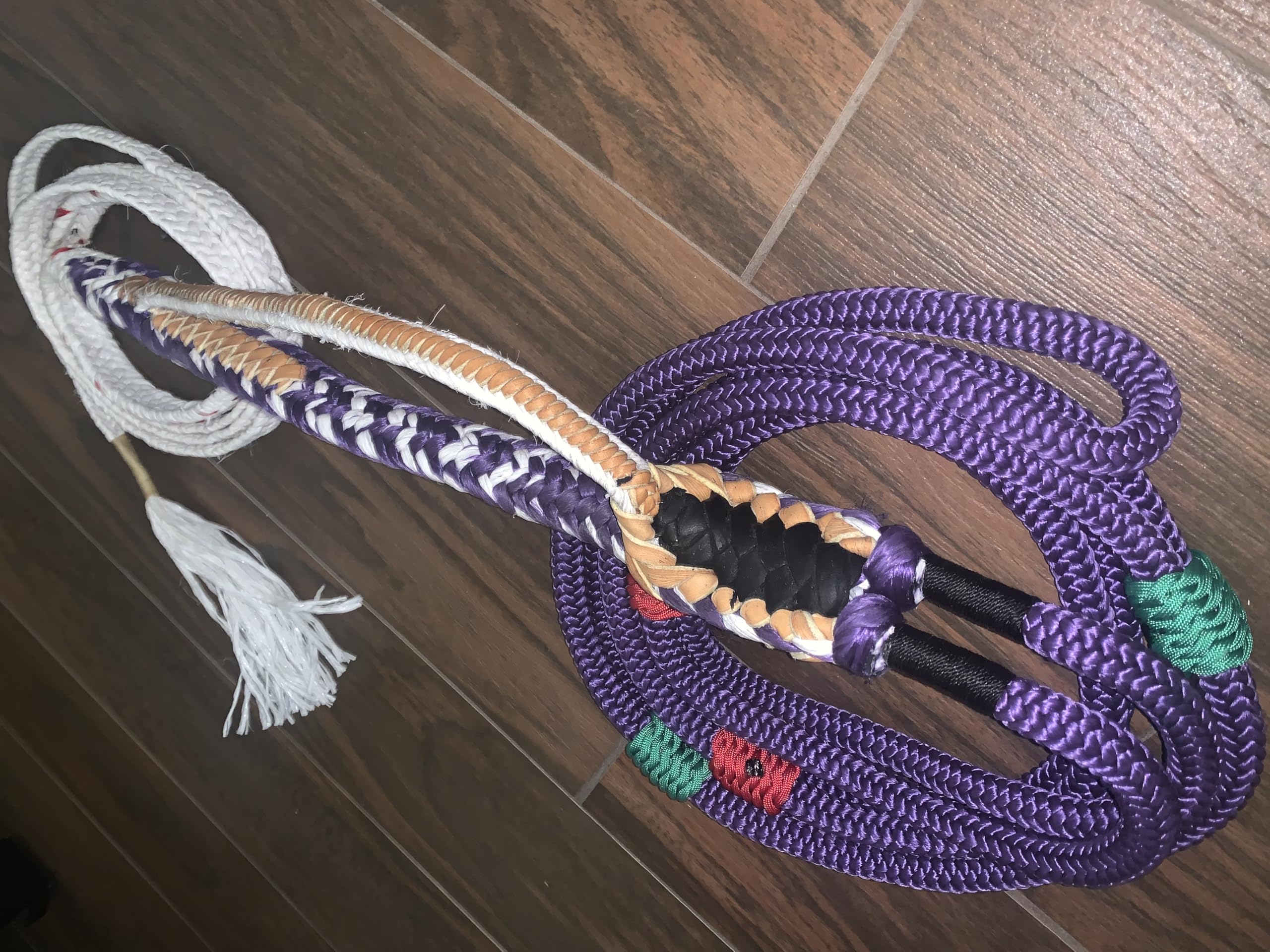 The Joker Rope - Purple on White Poly Pro 9x7LH 3/4