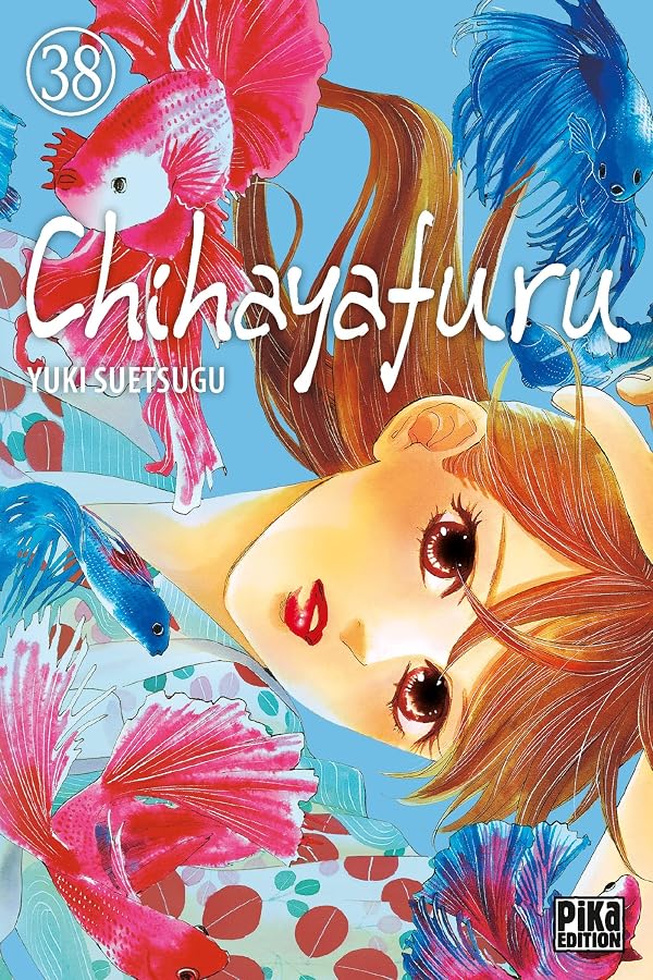 Couverture de Chihayafuru - Tome 38, sortie 16 mars 2022
