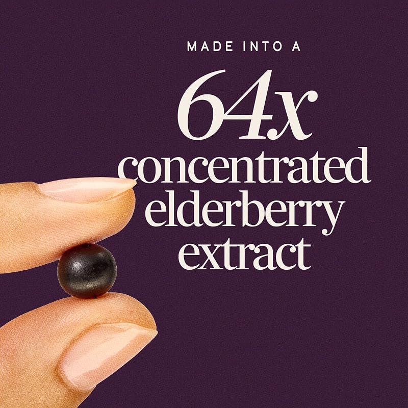 Nature's Way Sambucus Elderberry Gummies for Immune Support* Ages 4+, 60 ct image 3