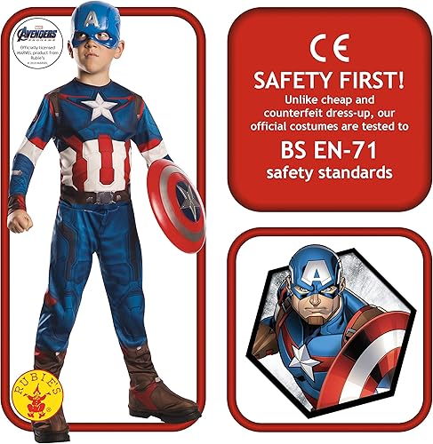 Miniatura 2 de Rubie's Marvel Avengers Endgame Captain America Escudo de 12"