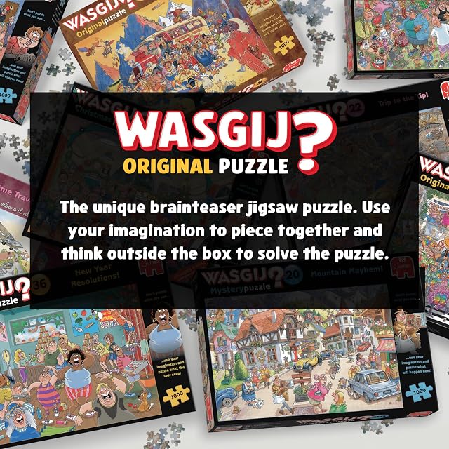 Foto 5 de 8 de JUMBO Wasgij Original 45 Día de Mudanza Puzzle 1000 piezas Twist