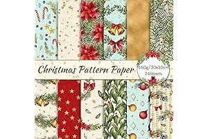 Whaline Christmas Scrapbook Paper: Unleash Your Festive Creativity