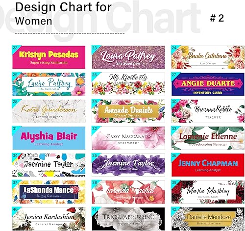 Miniatura 4 de Placa de identificación para escritorio  Decoración de oficina de acrílico transparente para el trabajo  Regalos para mujer jefa  Decoraciones de