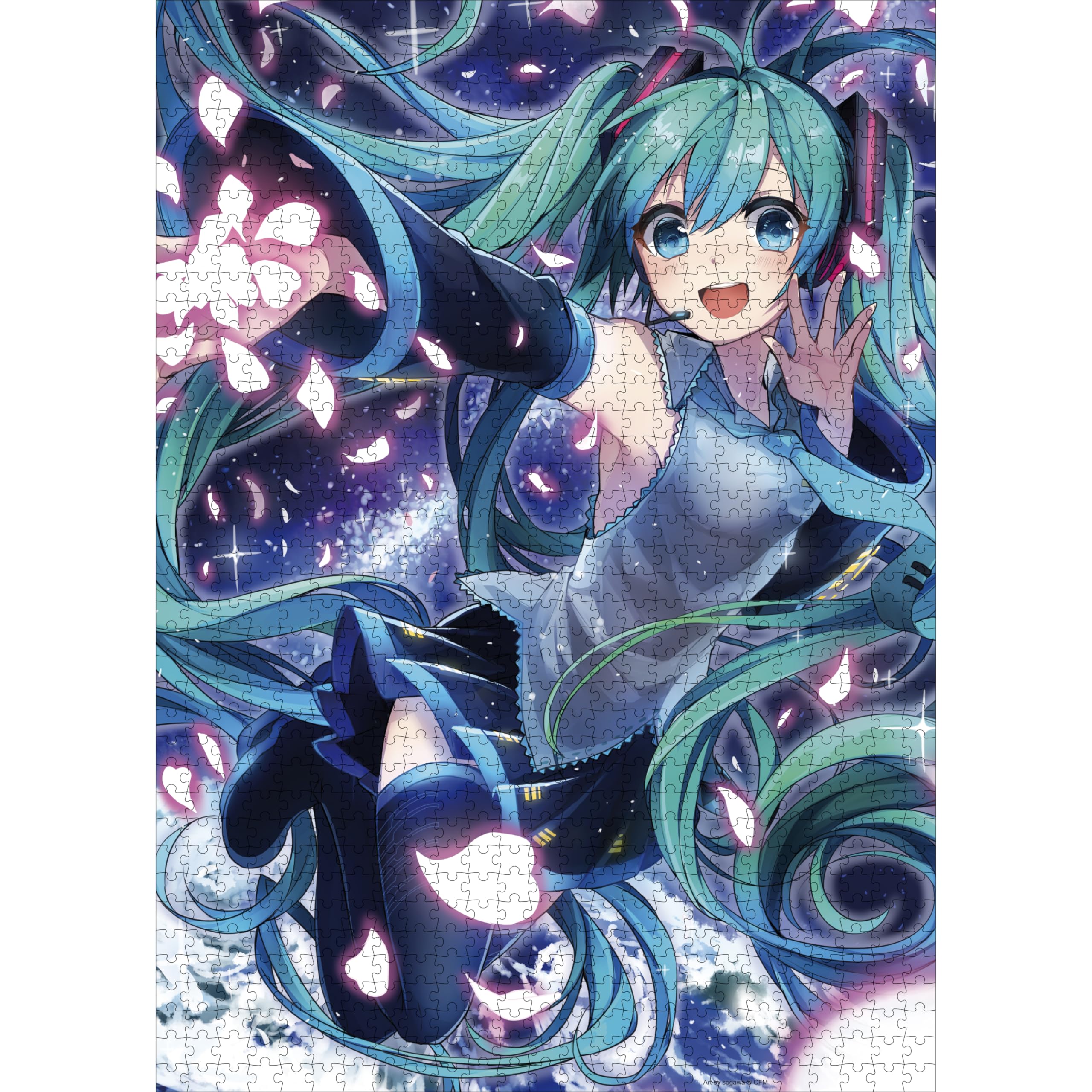 Amazon.com: ABYstyle Hatsune Miku 1000 pcs Petals Jigsaw Puzzle