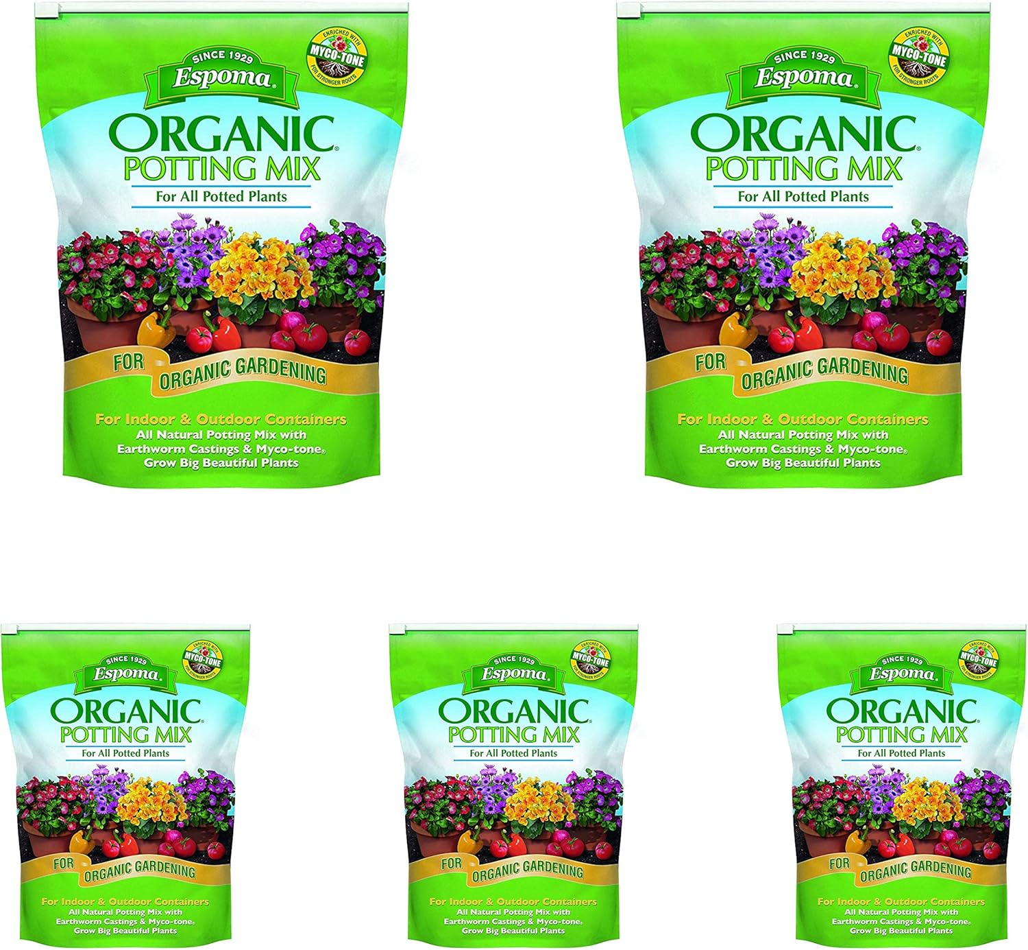 8 Quart Organic New Pack 1 Mix Potting Garden Soil Soils Fertilizers Mulches Fast Shipping To You Www Klevering Com