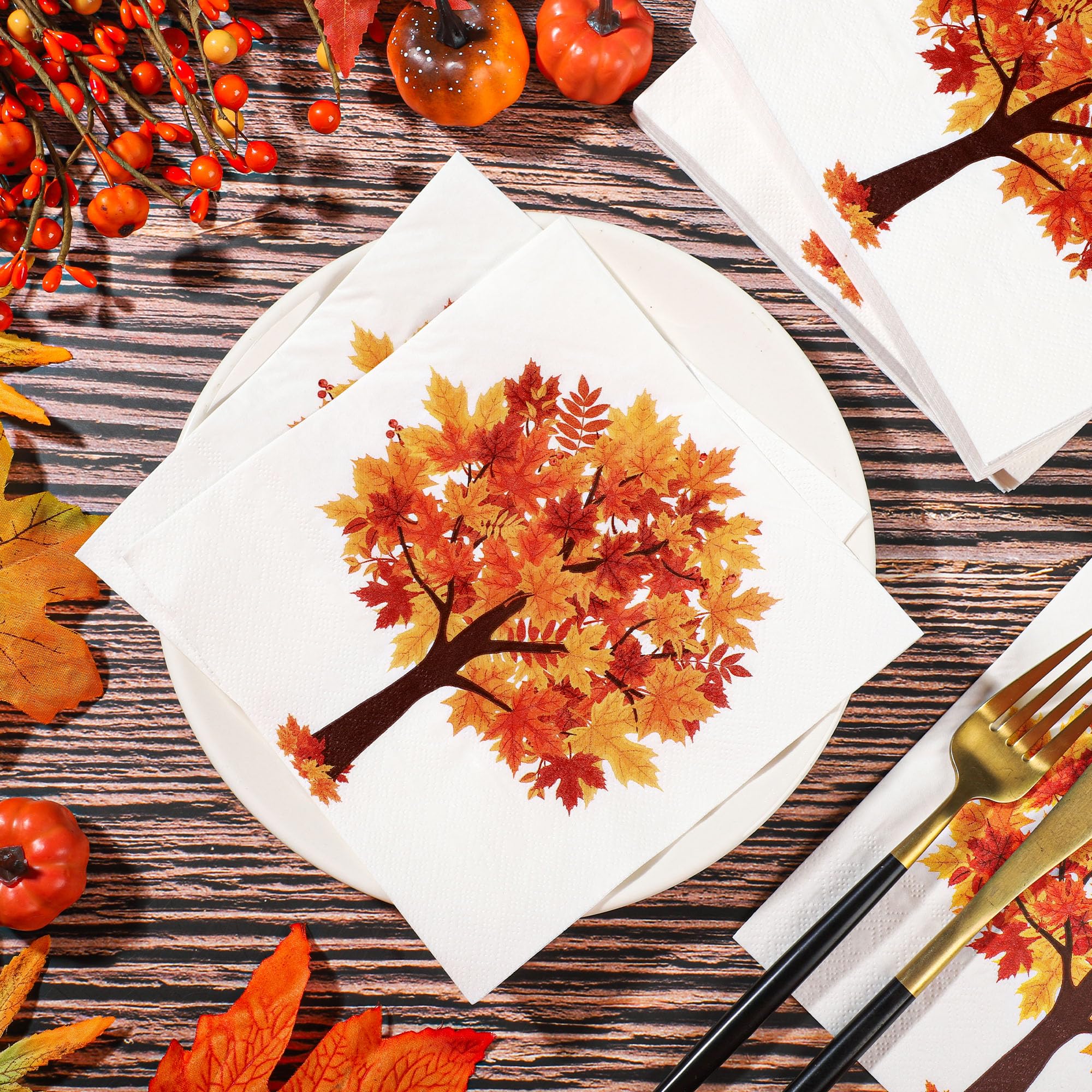 Serviettes En Papier - Collection G'Art à Vous - Feuillages Et Cie | G