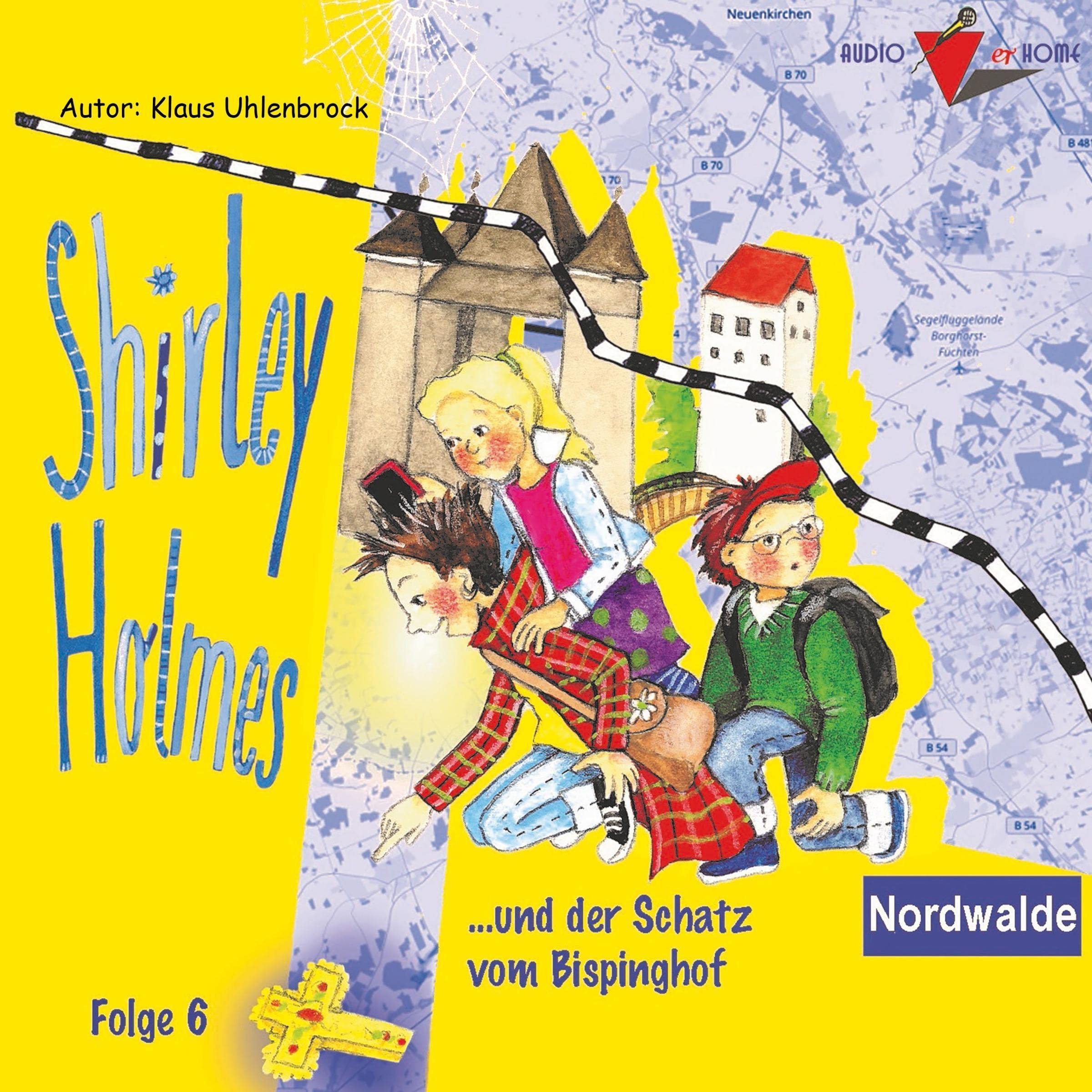 Cover art for Shirley Holmes und der Schatz vom Bispinghof