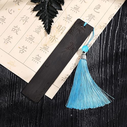 Miniatura 6 de Marcadores de madera hechos a mano, proceso de tallado, madera natural. Regalos ideales para mujeres, hombres, amigos, niñas, profesores, regalo de