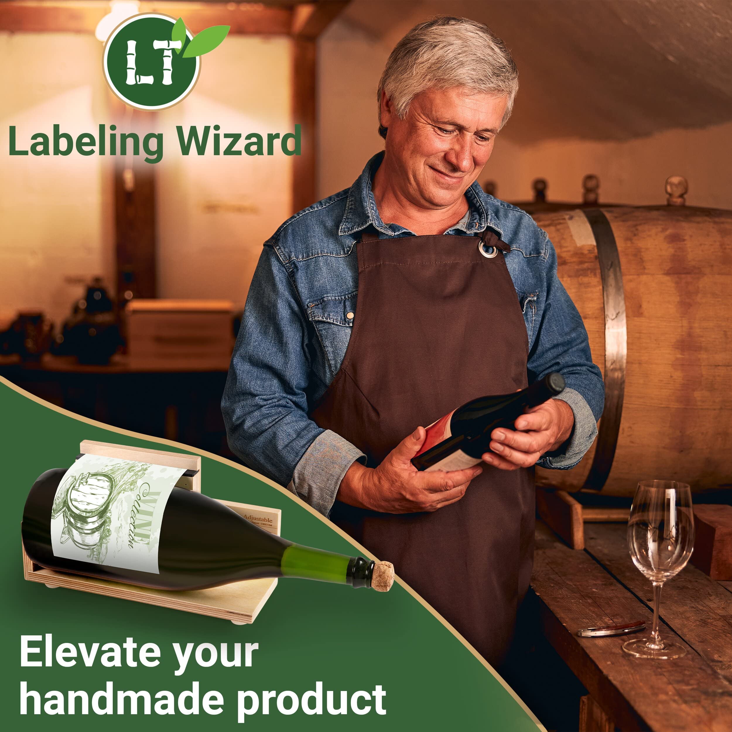 HI Boy Labeling Wizard Accesorio para envases Grandes