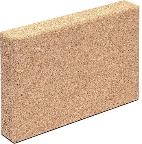 Go4Cork 5602248691832 yoga-block, Natural Cork