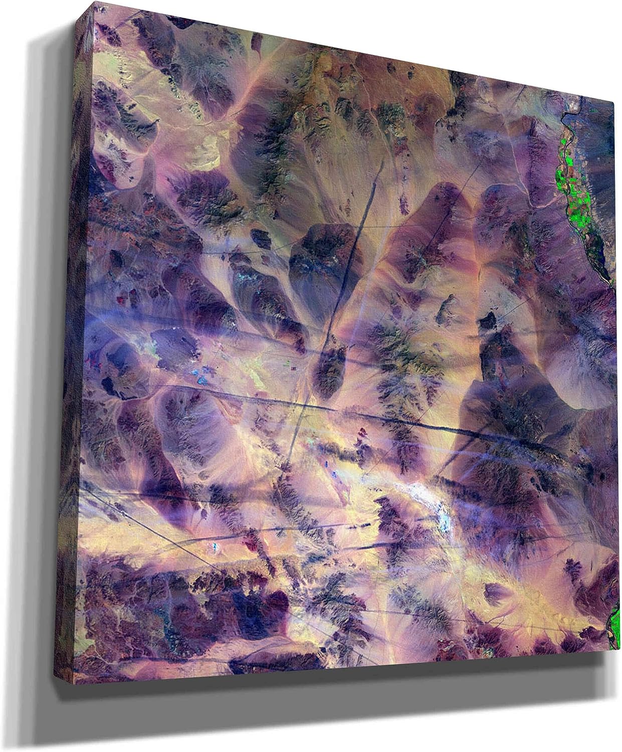 Epic Graffiti 'Earth As Art: Contrails' Canvas Wall Art, 12" x 12"