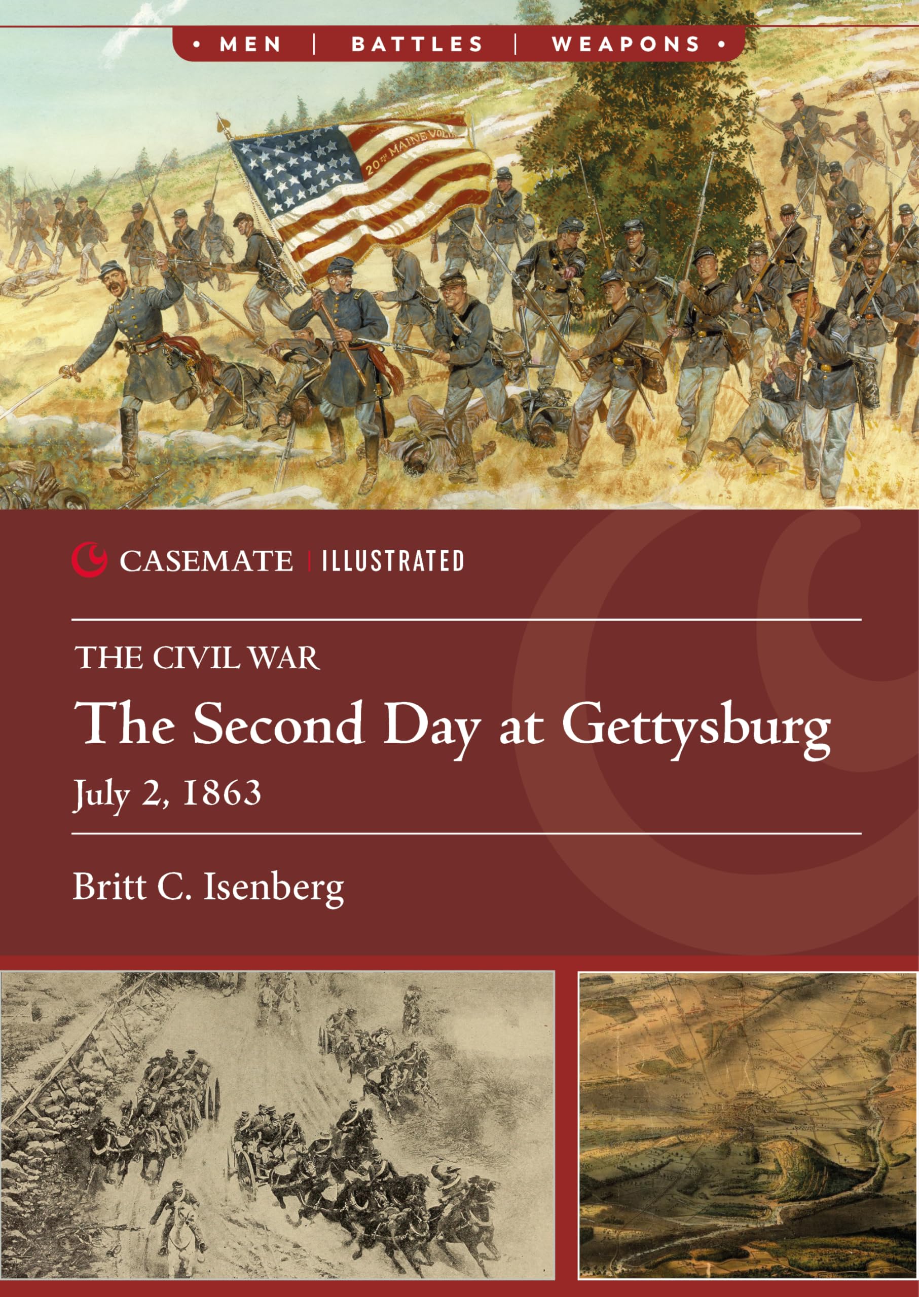 The Second Day at Gettysburg, July 2, 1863 (Casemate Illustrated)