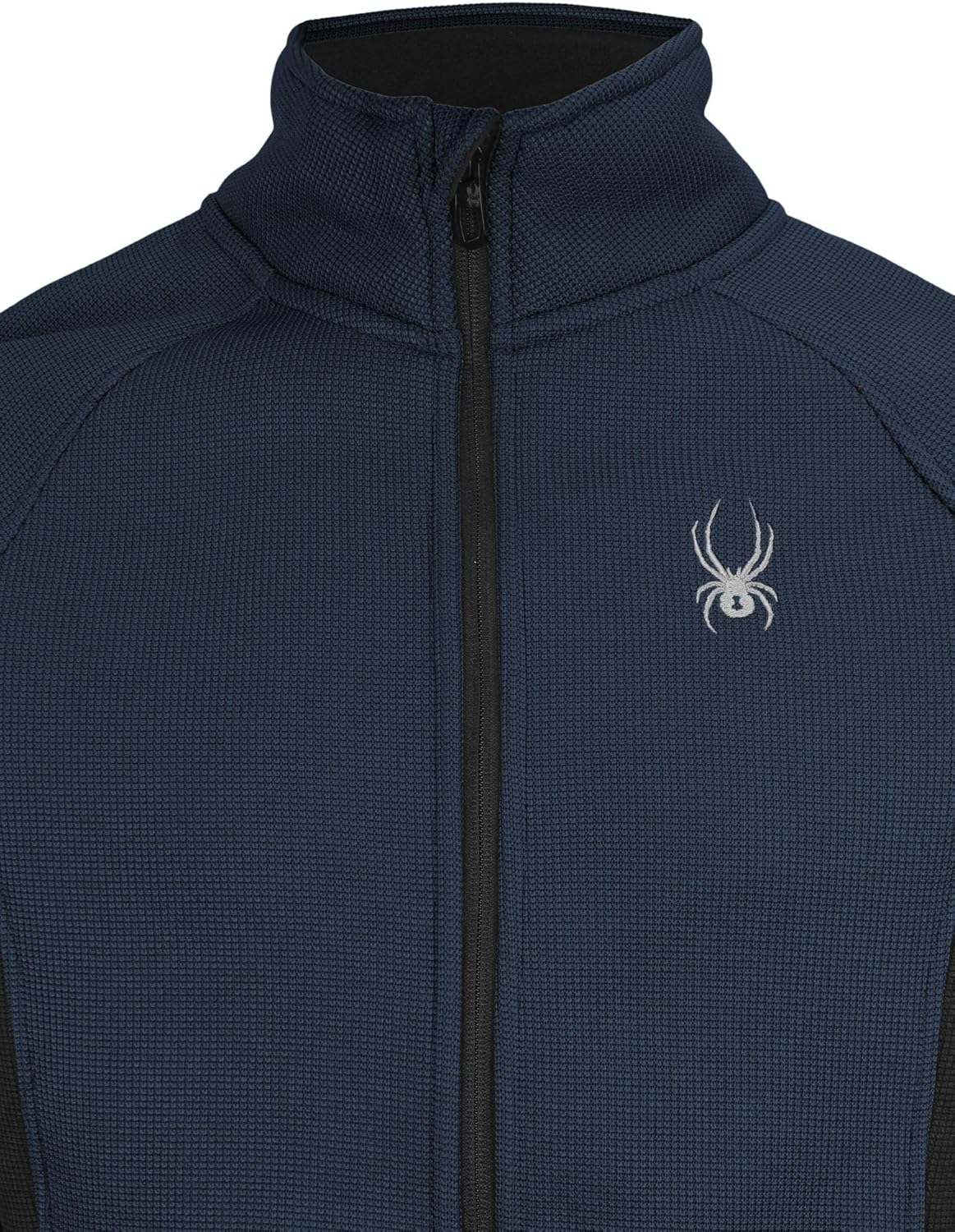 Spyder Men's Steller Full Zip Sherpa Lined Fleece Jacket, Frontier, Small