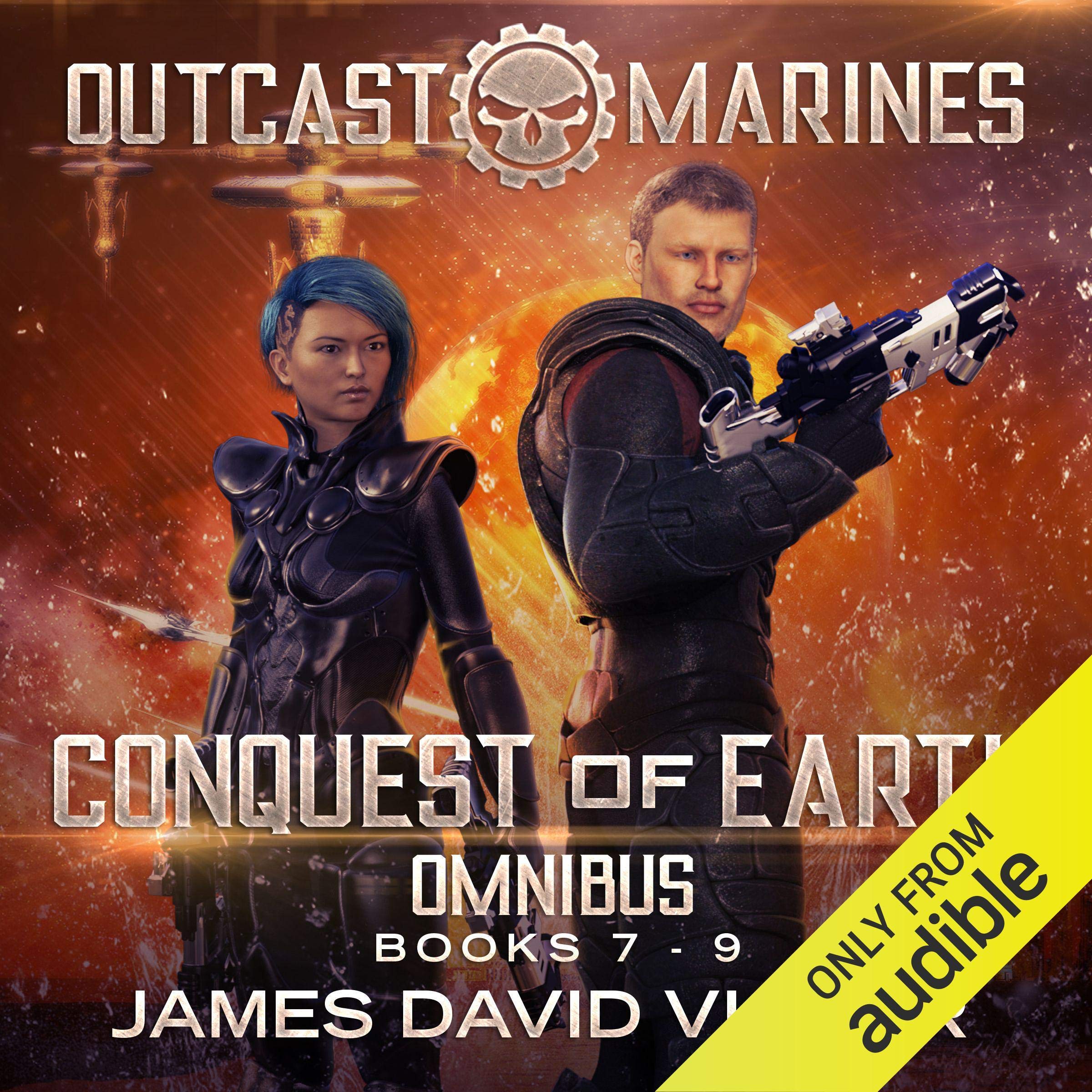 Cover art for Conquest of Earth Omnibus