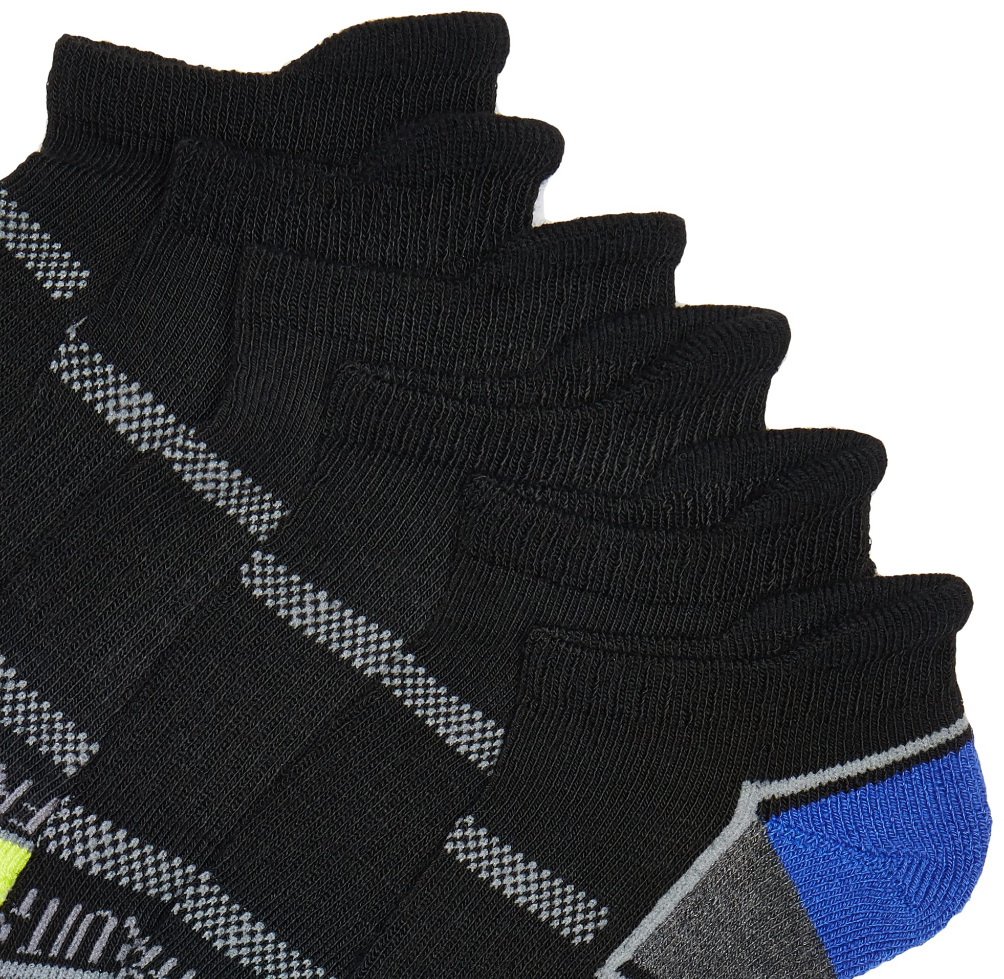 Fruit of the Loom - Calcetines de corte bajo, 6 pares