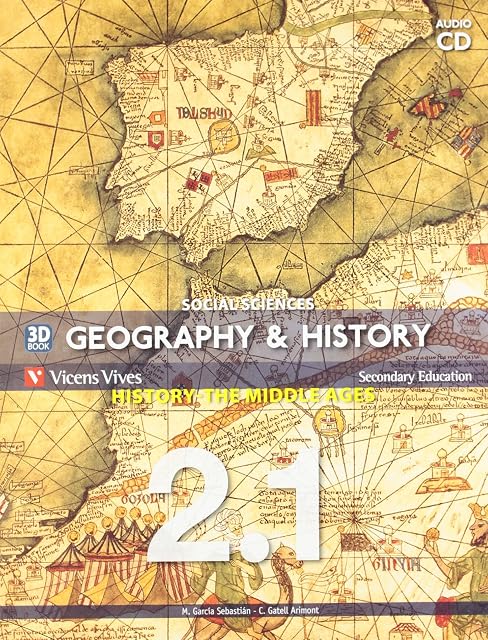 Portada de Geography & History 2º Book 12 and 3 + Cd Andalucía