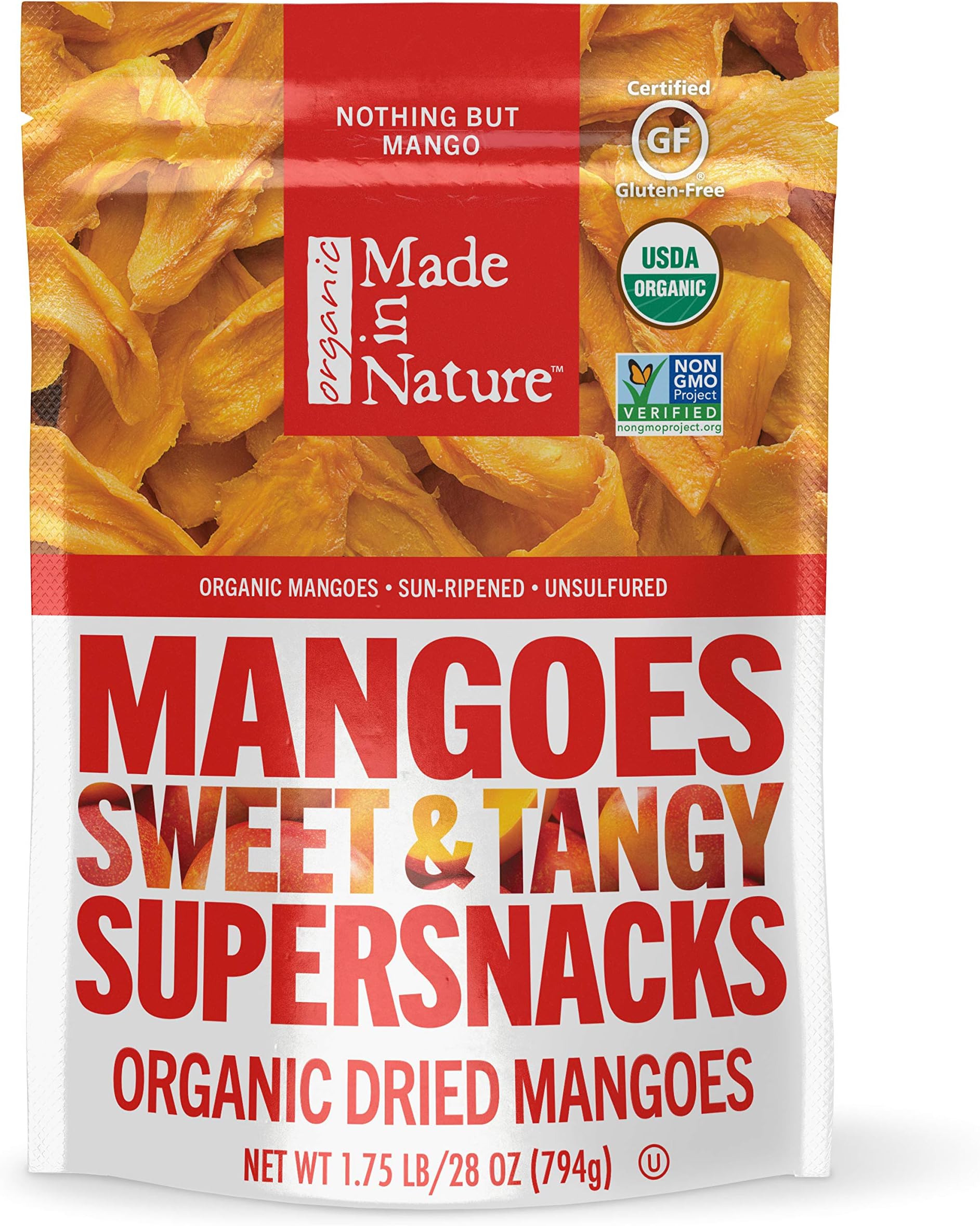 Organic Dried Mangoes