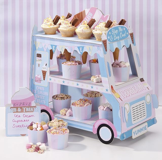 Foto 4 de 8 de Talking Tables decoración en forma de Camino de helado mini. Perfecto para mostrar dulces