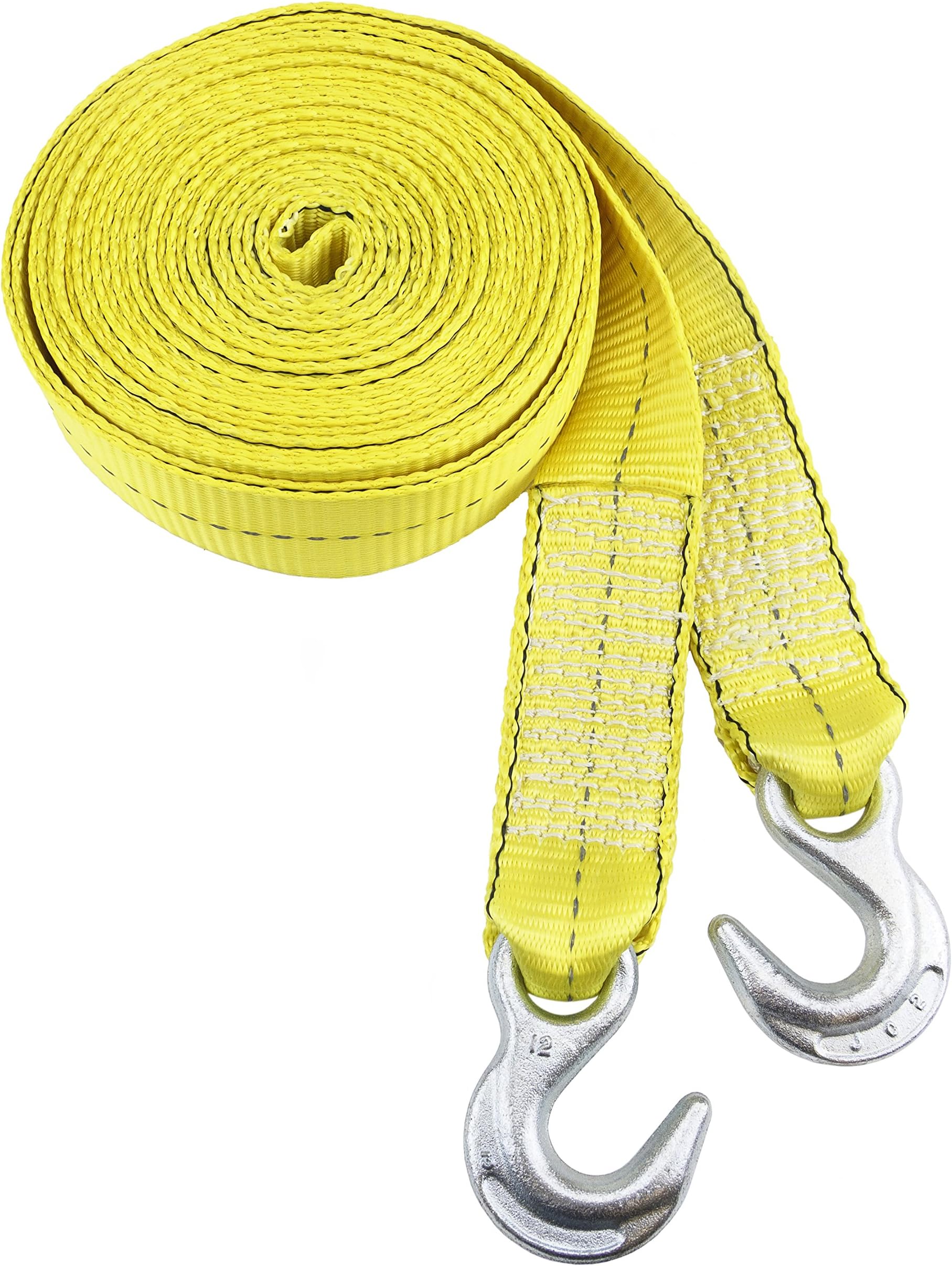 9426500 30' Reflective Tow Strap with Hook Ends